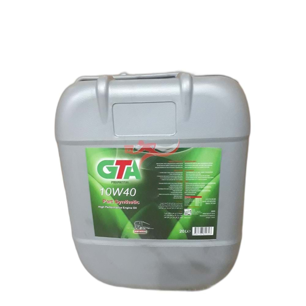 GTA 10W40 MOTOR YAĞI 20LİTRE