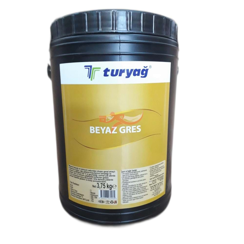 TURYAĞ BEYAZ GRES 3.75 KG