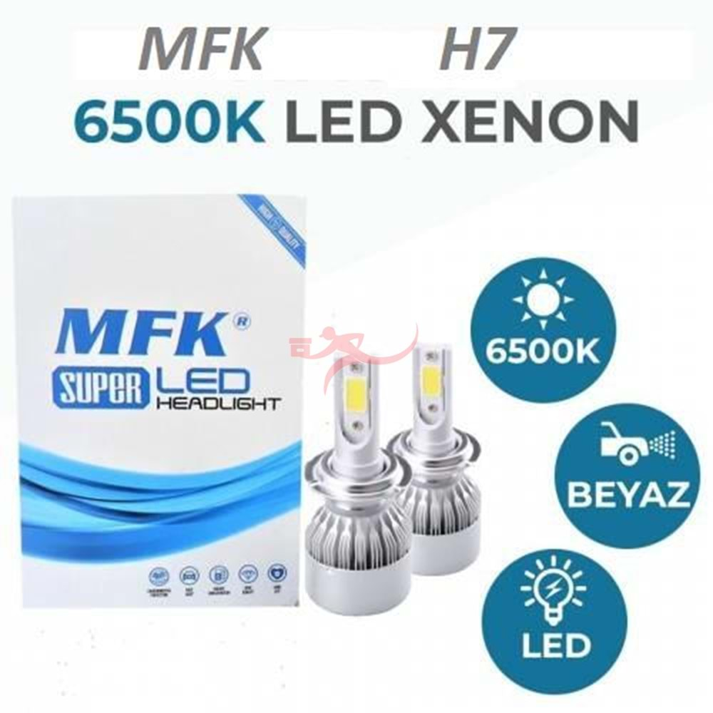 MFK LED ZENON H7 2Lİ SET 6500K