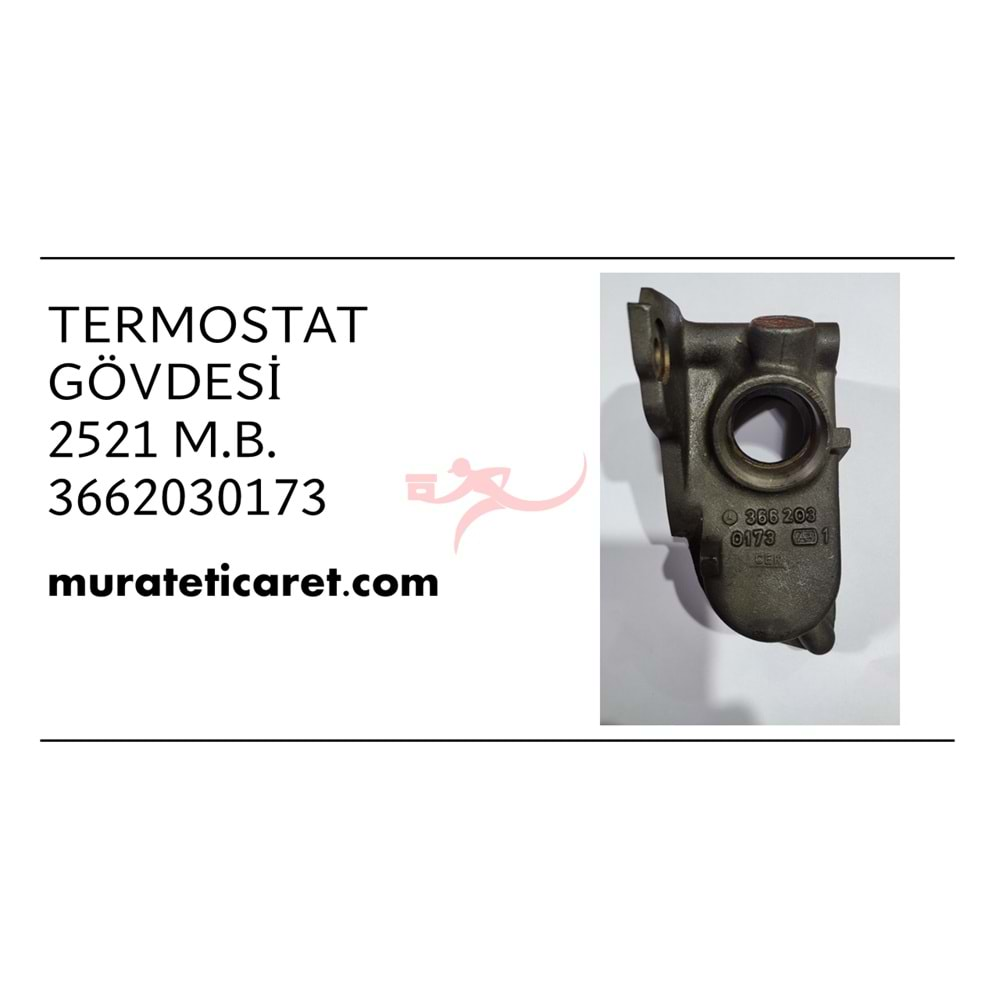 MERCEDES-BENZ - A3662030173, TERMOSTAT GÖVDESİ 2521