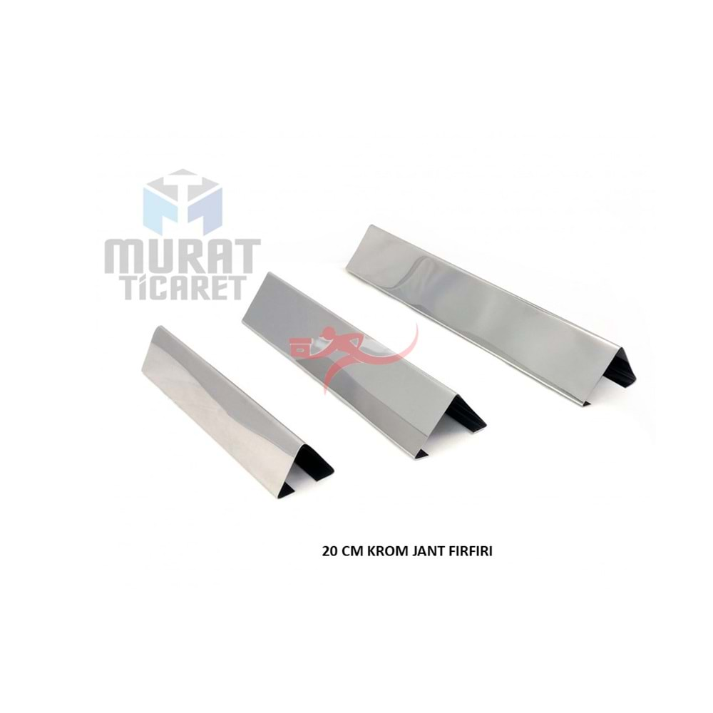 Mrat 20 Cm Krom Jant Piramit Fırfır (4 ADET) mrt85960