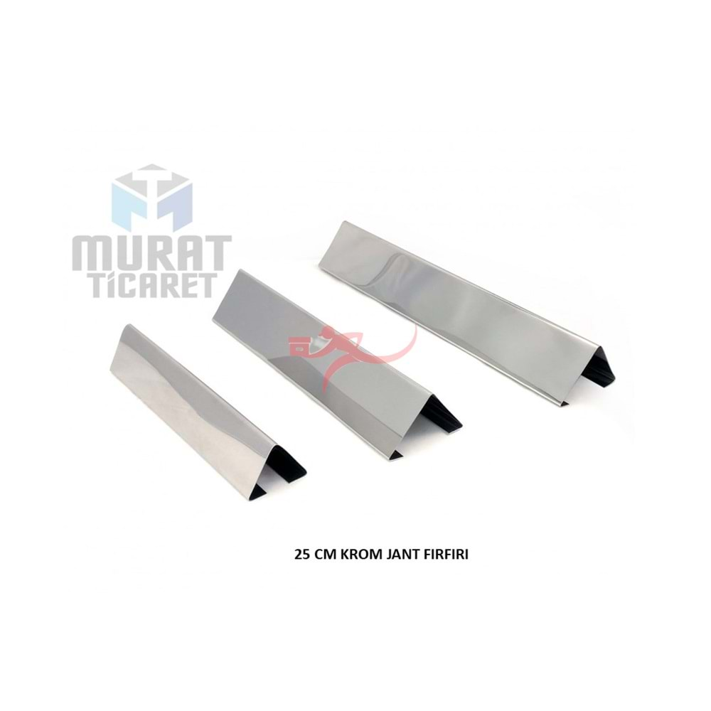 Mrat 25 Cm Krom Jant Piramit Fırfır (4 ADET) MRT85961