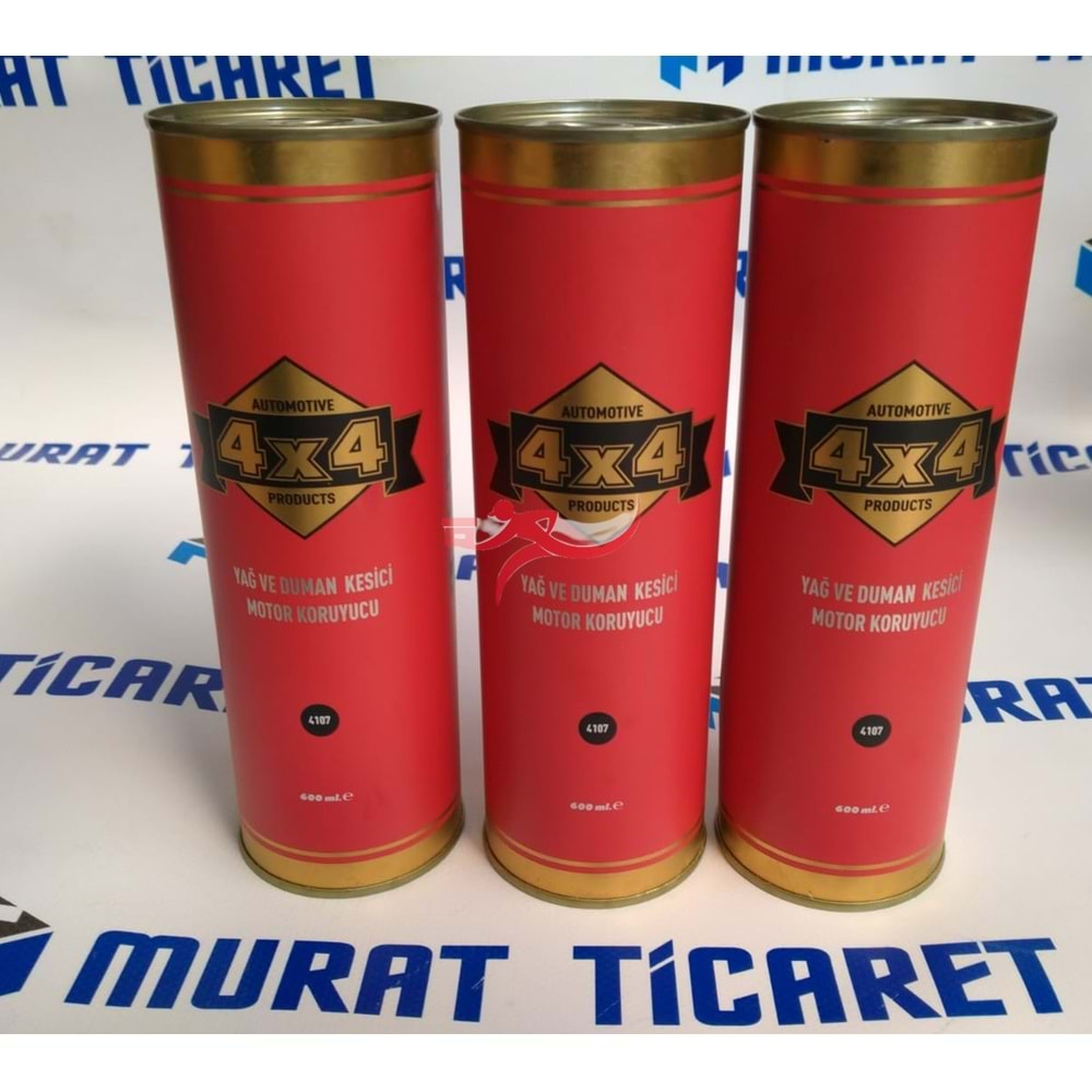 4X4 MOTOR YAĞ KATKISI YAĞ VE DUMAN KESİCİ KORUYUCU 600ML