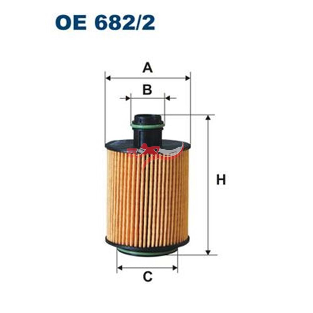 FİLTRON OE682/2 YAĞ FİLTRESİ ASTRA J INSIGNIA ZAFİRA C 1,3MJT / 1,6MJT 10> FIAT 500 IDEA PANDA PUNTO EVO 1.3 MTJ