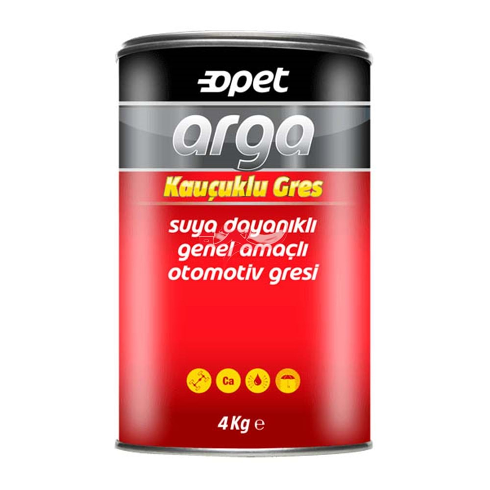 OPET ARGA KAUÇUKLU GRES 4Kg