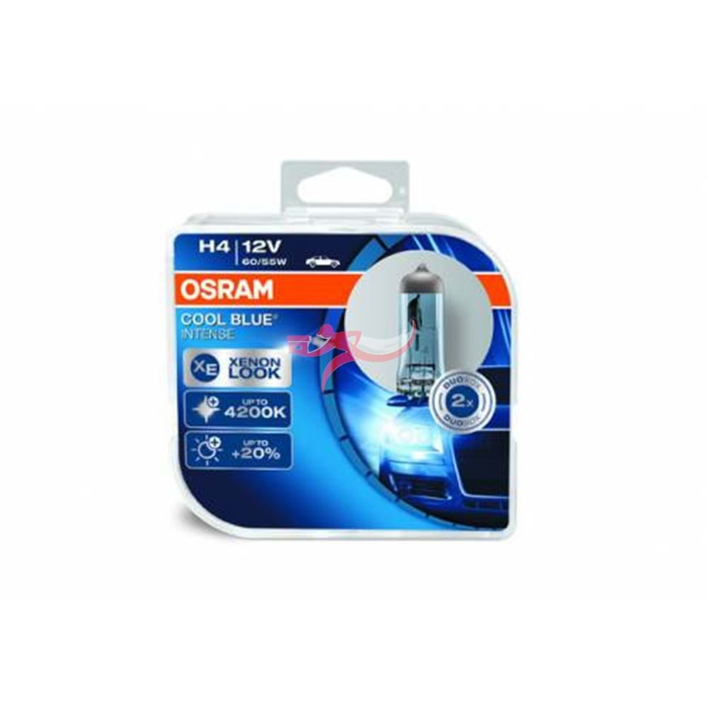 OSRAM 64193CBI FAR AMPÜLÜ 12 VOLT H4 COOL BLUE