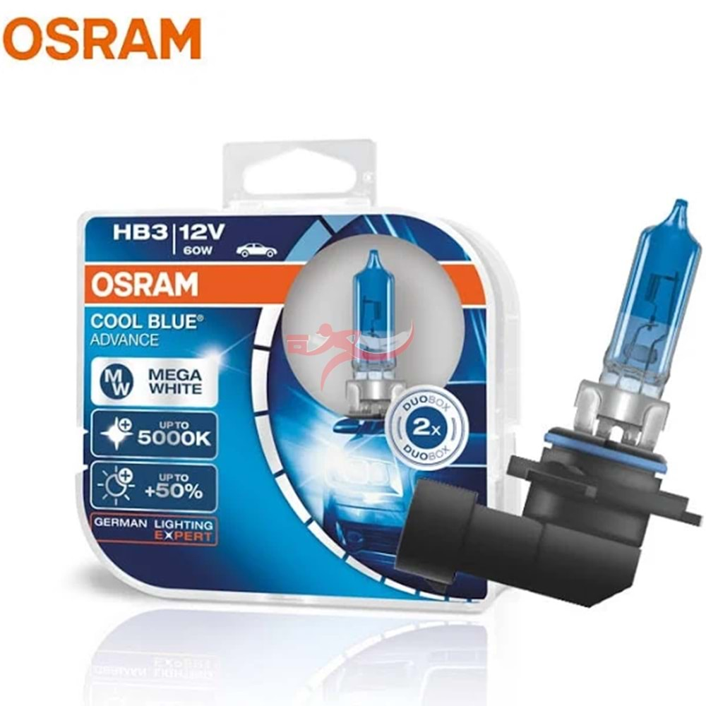 OSRAM 9005CBI FAR AMPÜLÜ 12 VOLT HB3 COOL BLUE