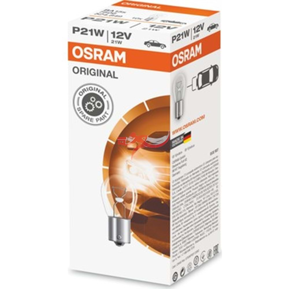 OSRAM 7506 12V 21W 93 SİNYAL AMPÜLÜ