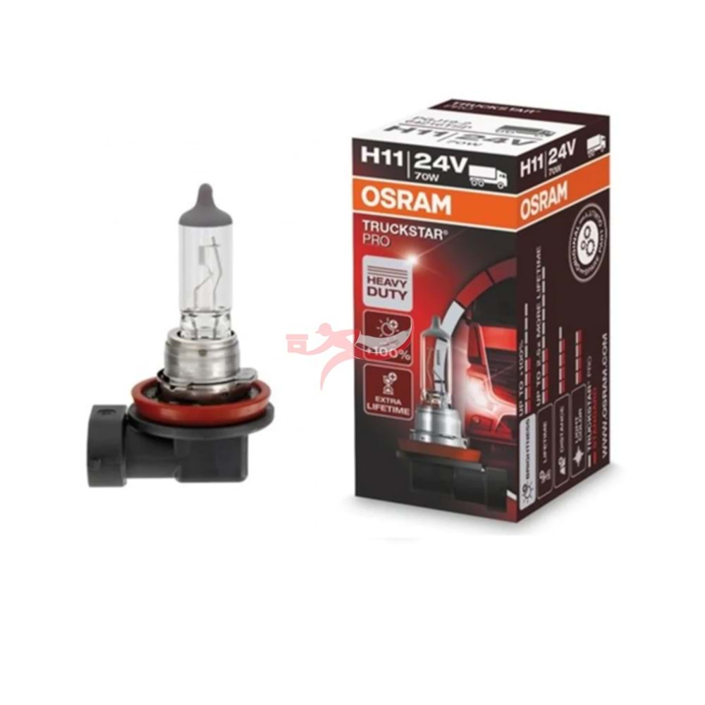 OSRAM 64216 TSP - TRUCKSTAR PRO-24 VOLT-H11-70W