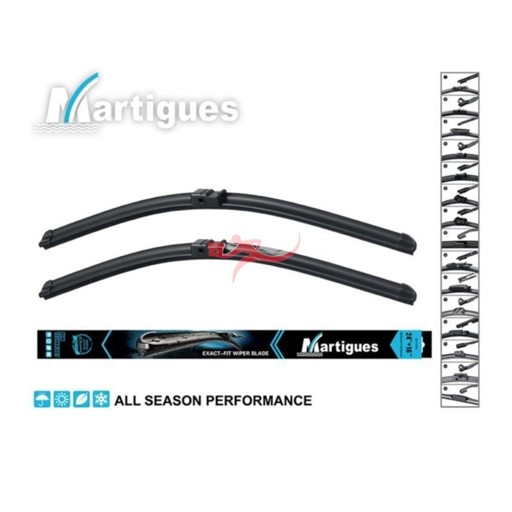 MARTIGUES S2419C5-MUZ SİLECEK VW GOLF CADDY JETTA 600MM+480MM