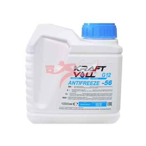 KRAFTVOLL KVB2 10756 ANTİFRİZ MAVİ 1LT -56C