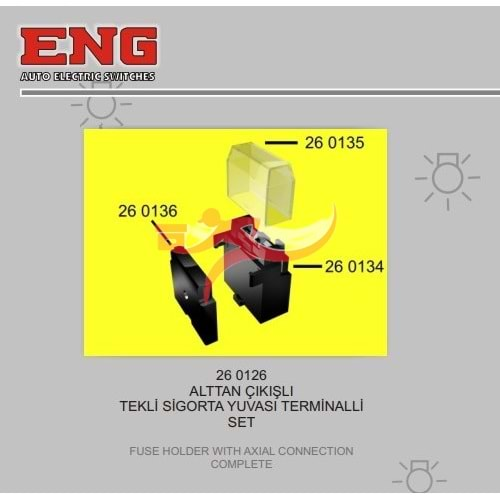 ENG 260126 SİGORTA KUTUSU TEKLİ (GEÇMELİ ALTTAN ÇIKIŞLI)