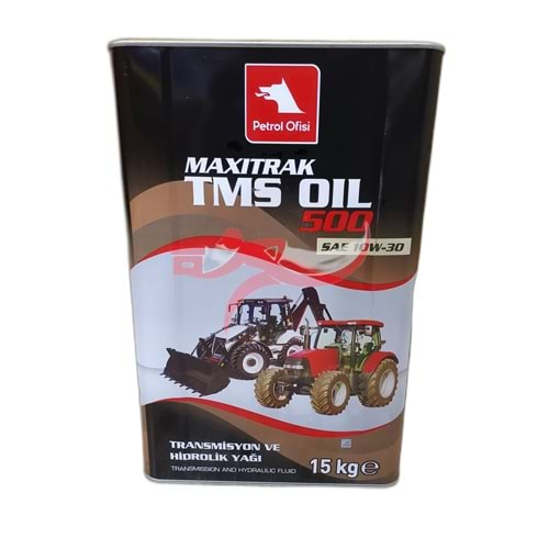 Petrol Ofisi Maxitrak TMS Oil 500 15KG Teneke