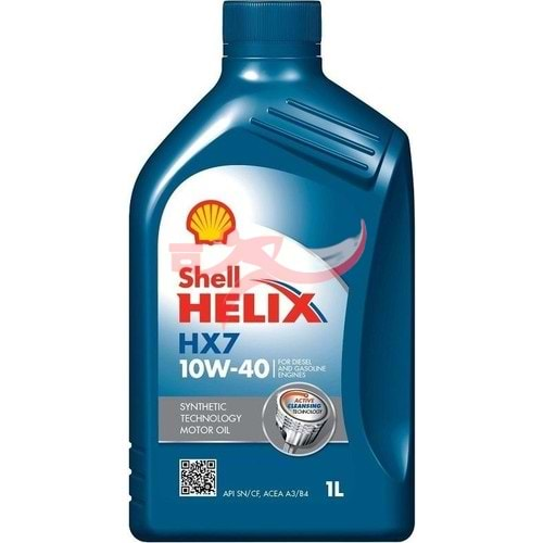 SHELL HELIX HX7 10W40 1LT MOTOR YAĞI