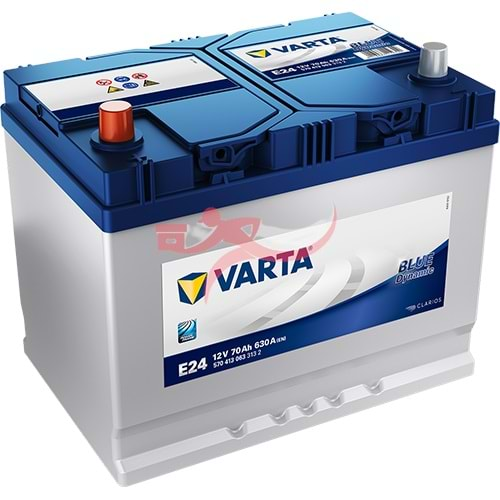 VARTA E24 12VOLT 70AH AKÜ BLUE DYNAMIC