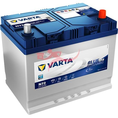 VARTA N72 12VOLT 72AH AKÜ BLUE DYNAMIC