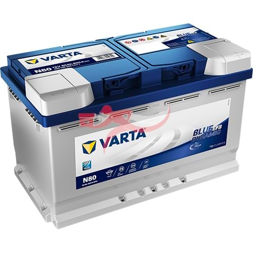 VARTA N80 12VOLT 80AH AKÜ BLUE DYNAMIC