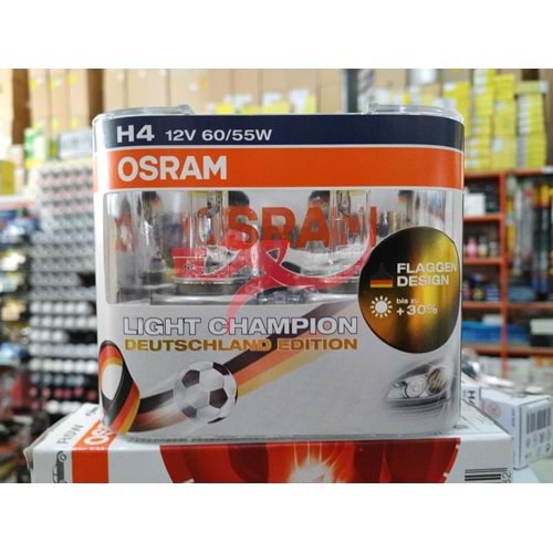 OSRAM 64193 LCG HCB - LIGHT-12VOLT-H4-P43T +%30 FAZLA ISIK