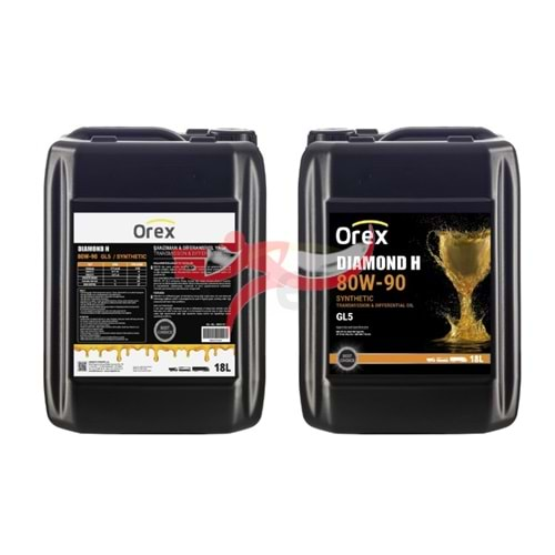 OREX - 800110 DİAMOND H 80W-90 GL-5 18 LT (BİDON) GTİP:2710.1987.0000