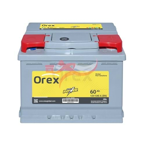 OREX 802060 12VOLT 60AH AKÜ 540A (EN)