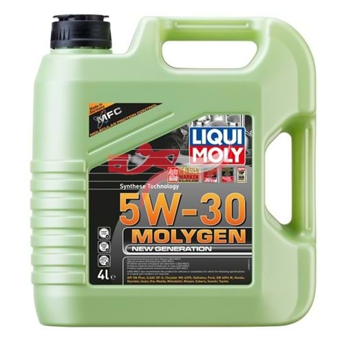 LIQUI MOLY 9089 MOLYGEN 5W30 NEW GENERATİON 4LT MOTOR YAĞI