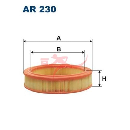 FİLTRON FİLTRE AR 230 HAVA FLT FİAT 131