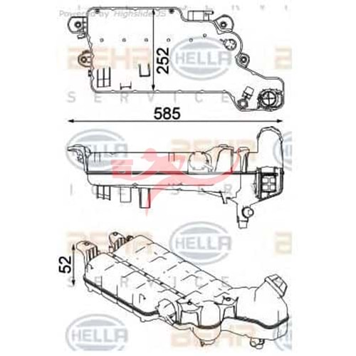 BEHR CRT99000P İmpusat Su Deposu TGM-TGL YENİ MODEL