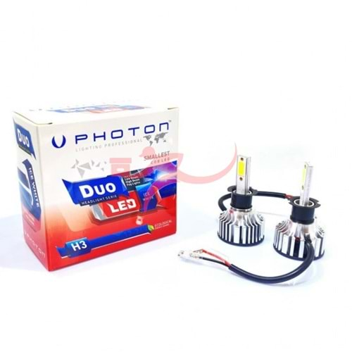 PHOTON DUO DU3913 H3 LED XENON AMPUL 12/24V