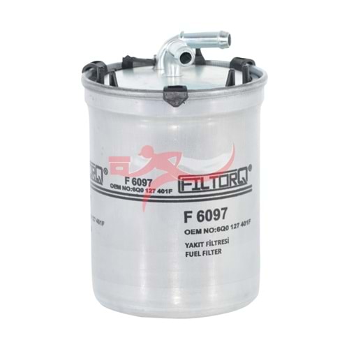 F6097-Yakıt Filtresi-Polo IV 1.4 TDI 05/05-->, Fabia II, Cordaba III, İbiza IV 1.4 TDI 05/05