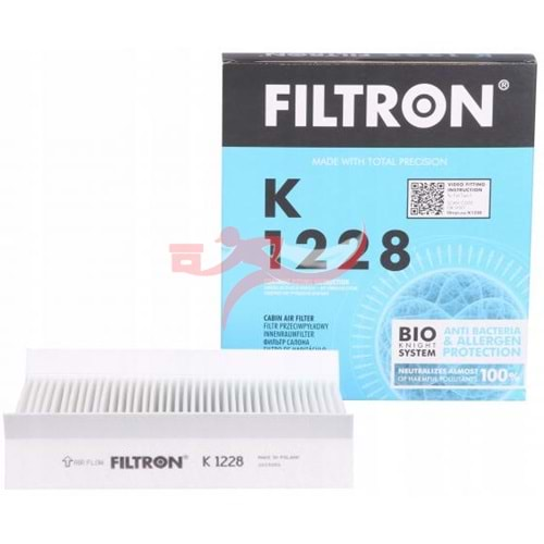 FİLTRON K1228 POLEN FİLTRESİ BIPPER NEMO 08> DOBLO III PUNTO FIORINO LINEA 06> EGEA 15> OPEL COMBO 1,3CDTI