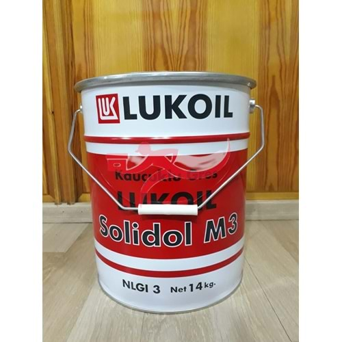 LUKOIL SOLİDOL M3, KAUÇUKLU YEŞİL GRES 14KG