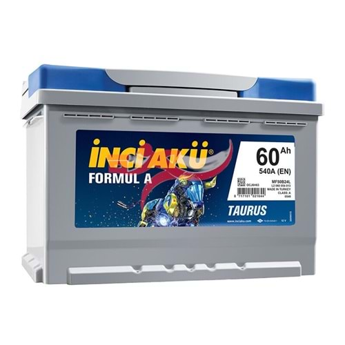 İNCİ 12 VOLT 60 AH. AKÜ SULU