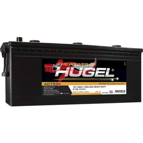 HUGEL 12 VOLT 180 AH AKÜ