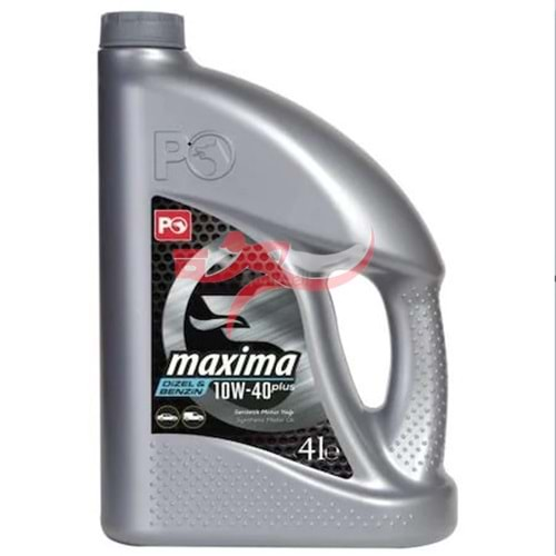 PETROL OFİSİ MAXİMA 10W40 PLUS 4LT BENZİNLİ & DİZEL UYUMLU