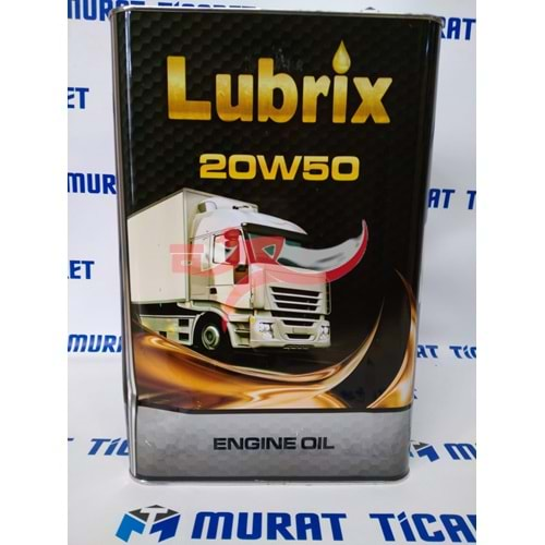 LUBRİX SAE 20W50 14 KG