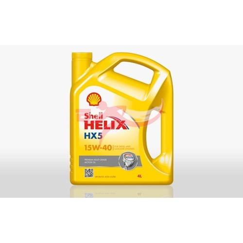 Shell Helix HX5 15W-40 4L API SN/CF ACEA A3-B3