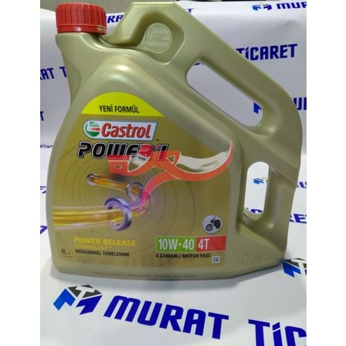 CASTROL POWER1 10W40 4T 4LİTRE