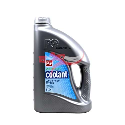 PETROL OFİSİ COOLANT KIRMIZI ANTİFİRİZ 3L