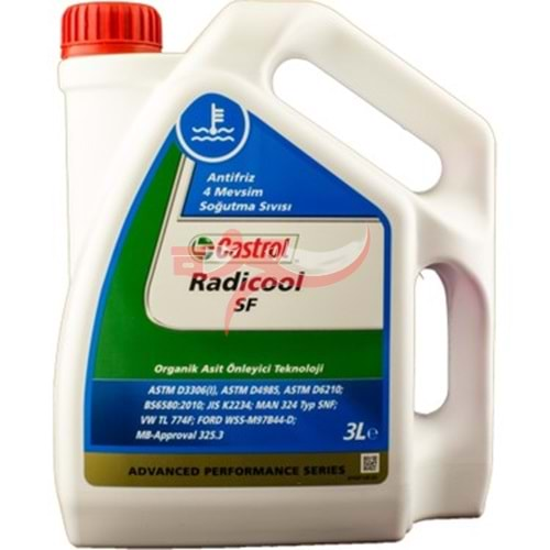 CASTROL RADİCOOL SF KIRMIZI ANTİFİRİZ 3L KONSANTRE