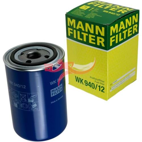 MANN FİLTRE WK940/12-MAZOT FİLTRESİ-ATOM SCANİA