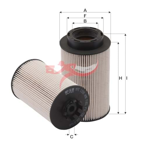 FİL FILTER MFE1339AMB TGS-TGX MAZOT FİLTRESİ