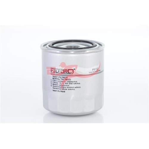 FİLTORQ F6152 YAKIT FLT. (ZP 598F) IZUSU NPR TOYOTA HİLUX LAND CRUİSER