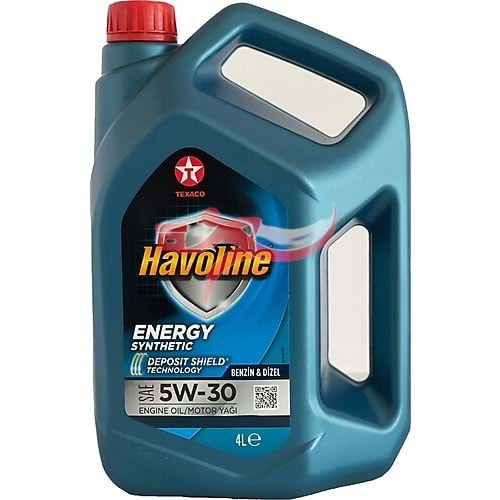 TEXACO HAVOLİNE ENERGY 5W30 SENTETİK MOTOR YAĞI 4LT