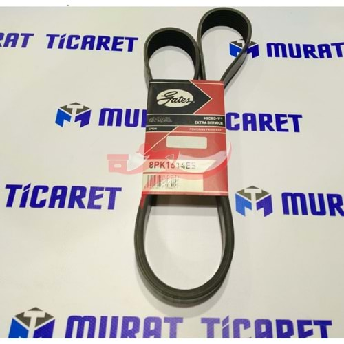 GATES 8PK1614ES 457 AXOR Y.M KANALLI KAYIŞ OEM: A0019932596