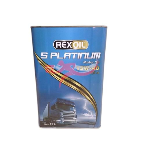 REXOİL S PLATINUM CF-4 15W40 MOTOR YAĞI 16LT TENEKE