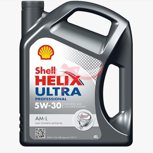 SHELL HELİX ULTRA 5W30 AM-L 5 LİTRE TAM SENTETİK MOTOR YAĞI