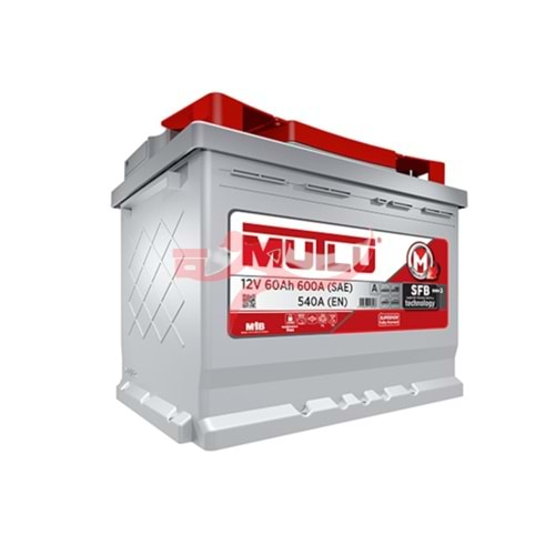 MUTLU AKÜ 12V 60AH SFB 600A SAE 540A (EN)