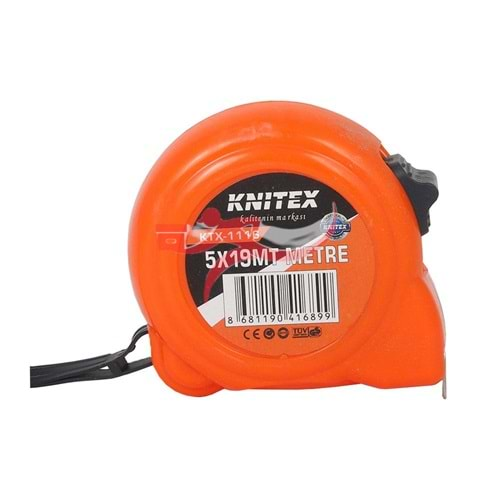 KNİTEX KTX1116- 5mx19mm Şerit Metre (5 METRE)