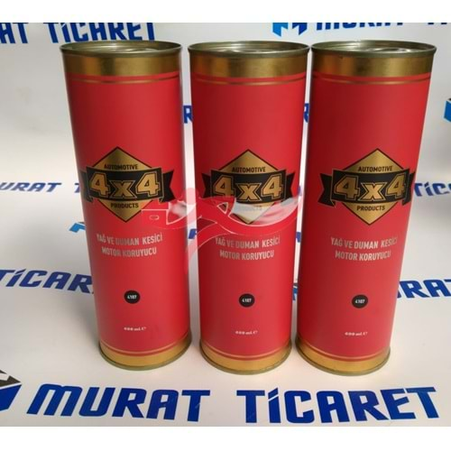 4X4 MOTOR YAĞ KATKISI YAĞ VE DUMAN KESİCİ KORUYUCU 600ML