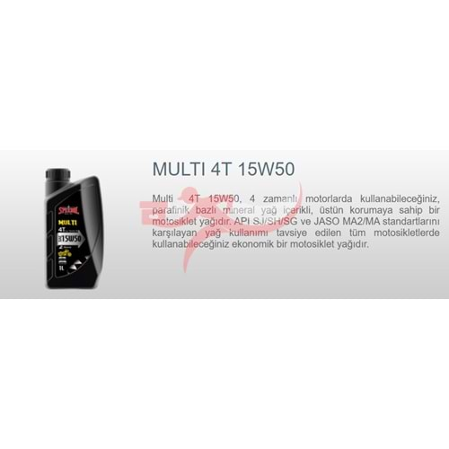 SPEEDOL MULTI 4T 15W50 1 LT